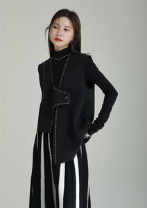 Street <span class=keywords><strong>Hipster</strong></span> – <span class=keywords><strong>gilet</strong></span> à col en v, coupe sombre irrégulière, Design de ligne supérieure, <span class=keywords><strong>gilet</strong></span> à boucle unique, femme, ample, Niche, <span class=keywords><strong>costume</strong></span>, <span class=keywords><strong>gilet</strong></span>, 2023 - Product Image 4