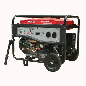 jialing engine honda gasoline generator AC Single Phase 50hz 60hz 5KW Petrol generators portable for home silent