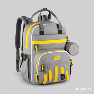 Échantillon gratuit, vente en gros, sacs à langer imperméables et légers, sacs à dos personnalisés, sacs à couches pour femmes, sacs à dos imperméables pour mamans - Product Image 6