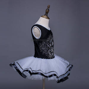 क्रिसमस बच्चों लड़कियों चरण नृत्य प्रदर्शन पहनने सेक्विन बैले जाज नृत्य पोशाक - Product Image 2