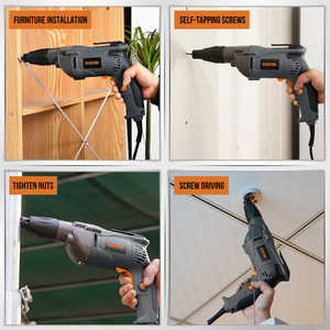 KSEIBI Multifunctional 500-600V Drywall Screwdriver 6mm 500w <b>Power</b> <b>Tools</b> Drill 500W 711000 Electrical Screwdriver With Spindle L - Product Image 5
