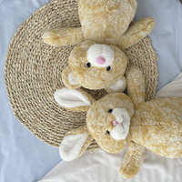 2025 vente chaude personnaliser professionnel faire des poupées sur mesure PP remplissage doux et respectueux de la peau lapin jouets en peluche pour enfants poupée