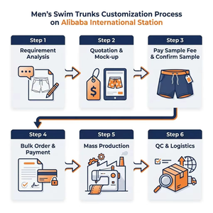 Shorts de bain pour hommes en mélange de coton et de <span class=keywords><strong>bambou</strong></span> personnalisés OEM, écologiques, séchage rapide, durables, vente en gros, couleur unie - Product Image 6