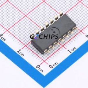 DSIC07LS-P DIP Switch SMD-14P,6x17.8mm Switch Flat Toggle, Raised Type Single Pole Single Throw 7 Gull Wing Type - Product Image 2