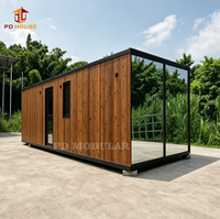 Cabane modulaire portable moderne pour hôtel de glamping, hôtel, zone panoramique, maison d'hôtes et chambres d'hôtes de parc de vacances