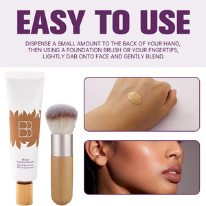 BB crème fond de teint visage apprêt correcteur acné Pores imperfections contrôle de l'huile hydratant bloc solaire éclaircir Base maquillage cosmétiques - Product Image 3