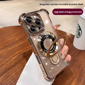 Funda para Teléfono Móvil de Alta Transparencia y Anti-Caídas para <span class=keywords><strong>iPhone</strong></span> 16E con Cuatro Esquinas de PC de Lujo para Soporte de Airbag - Product Image 3