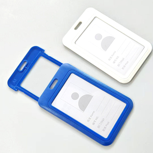 Porte-<span class=keywords><strong>badge</strong></span> d'identification porte-carte clé glisser en plastique dur protecteur de <span class=keywords><strong>badge</strong></span> housse étui pour travail école infirmière - Product Image 3