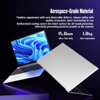 Laptop Bisnis & Gaming Baru Tipis dan Ringan dengan SSD, Layar IPS, Keyboard Inggris, Prosesor Quad-Core 15.6" - Grosir