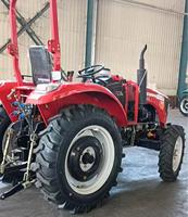 Tracteur 804 neuf, 4 roues motrices, machine agricole, fabrication chinoise, 80 chevaux, tracteur à roues pour travaux sur le terrain