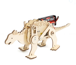 Sáng tạo bằng gỗ 3D câu đố bằng gỗ lắp ráp STEM đồ chơi cho trẻ em Bán Buôn Đồ chơi giáo dục Kit - Product Image 3