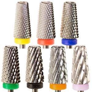 Professionele 5-in-1 5 & 1 Extra Fijne <span class=keywords><strong>M</strong></span> C XC 2XC 3XC Topkwaliteit Boor Nagels Vijl Bits Carbide Tungsten 5 in 1 voor Nagelsalon - Product Image 1