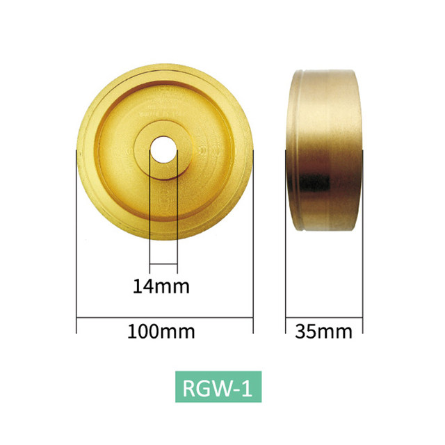 Optical Lab Glass Lens Tool for Lens Grind RGW-1 100/35/14mm Diamond Grinding Wheel for CP-7-35WV