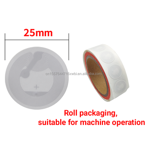 במלאי rfid תווית 13.56mhz nfc מדבקות חכם 213 צ 'יפ nfc תווית עם תווית nfc nfc עבור מדבקה חכמה - Product Image 2