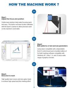 Máquina de Grabado Láser LANSU Refrigerada por Aire UV 3w 5w 3D para Vidrio, Plástico, Cristal y Madera - Product Image 4