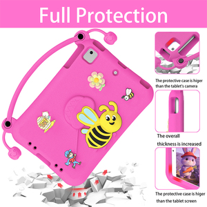 Étui de protection universel en mousse EVA pour tablette iPad Mini 1 2 3 <span class=keywords><strong>4</strong></span> 5 avec poignée et béquille abeille, <span class=keywords><strong>7</strong></span>,9 <span class=keywords><strong>pouces</strong></span> - Product Image 3