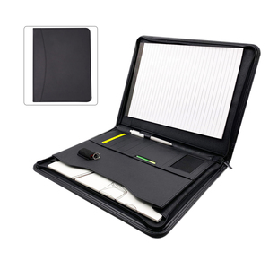 Tập tin văn phòng thư mục A4 da tài liệu thư mục/<span class=keywords><strong>Fancy</strong></span> trình bày thư mục da với khóa/Kinh Doanh - Product Image 1