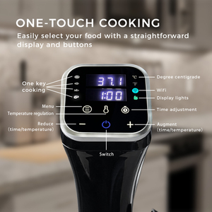 <span class=keywords><strong>Mijoteuse</strong></span> portative Offre Spéciale de Sous Vide d'OEM avec le bâton de Sous Vide d'aspirateur de Wifi - Product Image 2