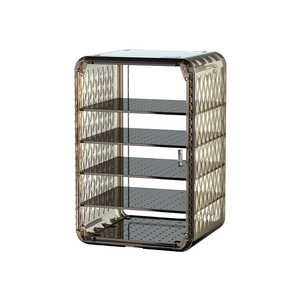 Cosmetic Storage Box Transparent Dustproof Large Capacity For Skincare Lipstick Face Masks Desktop Organizer - Product Image 3