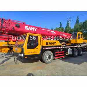 Grue mobile d'occasion Sany STC550 de 55 tonnes en bon état Sany de 25 tonnes de 50 tonnes de 55 tonnes de 70 tonnes de 75 tonnes de 80 tonnes à vendre - Product Image 1