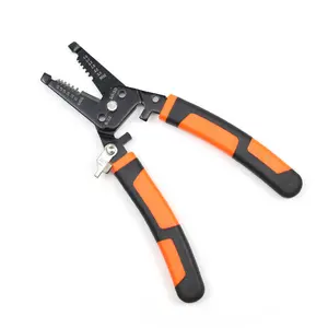 7.5 inch heavy duty electric cable wire crimping cutting stripping pliers tool