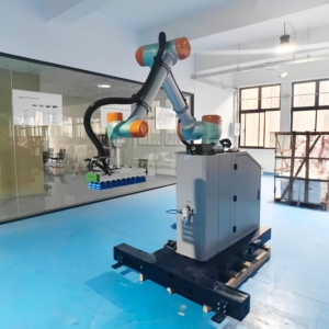 Robot Colaborativo de Paletización, Apilador Automático de Bolsas, Cajas y Cartones, Máquina de Succión de 30 KG, Cobot de 6 Ejes con Motor PLC - Product Image 1