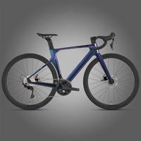 2026 R10 Pro 碳纤维公路自行车，700C 22速，碟刹赛车城市自行车，3K碳纤维车把和铝制轮组