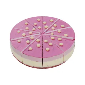 Sell well Afternoon tea Midnight snack Dessert 7-inch grape cheese mousse cake