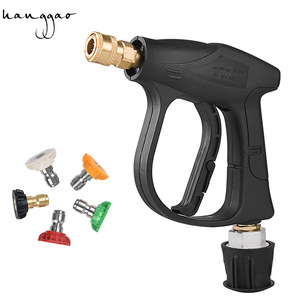 Boquilla de pulverización ajustable de latón M22 14 para máquina de limpieza, chorro de agua a alta presión con pantalla de ángulo - Product Image 6