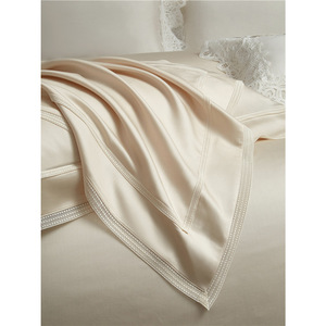 French Imported Linen Bedding Set Solid Color Breathable Home Use Sheet Style - Product Image 4