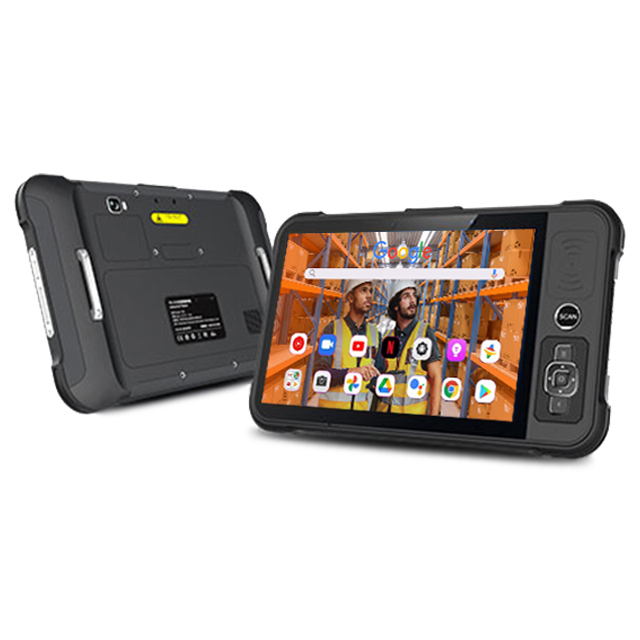 Android Tablet Pc Outdoor Industrial Pda Gps Waterproof Rugged Tablet With Keyboard 8700mah Android 13.0 Tablette