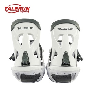 Fixateur YM11 pour <span class=keywords><strong>snowboard</strong></span>, <span class=keywords><strong>fixation</strong></span> de plaquettes, support fixe, nylon haute résistance + fibre de verre, construction en cuir et silicone, blanc - Product Image 3