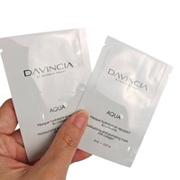 Karya seni kustom dicetak 8ml 10ml 25ml 40g plastik kosong kemasan kantong Losion sampo cuci Tubuh Masker kemasan sachet sampel