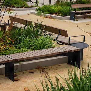 <span class=keywords><strong>Banc</strong></span> long nordique, tabouret rond pivotant, chaise <span class=keywords><strong>arbre</strong></span> courbée pour cour, <span class=keywords><strong>rue</strong></span>, parc, loisirs en extérieur, mobilier d'extérieur et de présentation - Product Image 2