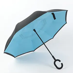 Discover Wholesale Excellence Windproof Reversible,Umbrellas with C Handle for Amazon a Game Changer/