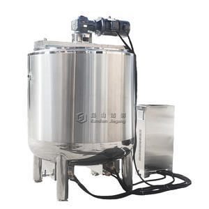 Tanque de Fusión de Grado Alimenticio con Chaqueta y Aislamiento para Productos Viscosos, Tanque de Mezcla Sanitario con Agitación Lenta - Product Image 2