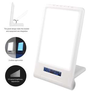 Lampu terapi LED medis, lampu terapi LED medis dengan Timer lampu merah, pemijat mata untuk perawatan gangguan tidur - Product Image 2