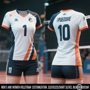 Uniforme Deportivo de Voleibol Unisex de Secado Rápido al por Mayor - Product Image 6