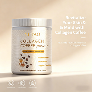 <b>Collagen</b> Coffee Powder Instant Mix with Hydrolyzed Marine <b>Collagen</b> Peptides Type I & III – Anti-Aging Skin Health Protein Coffee - Product Image 3