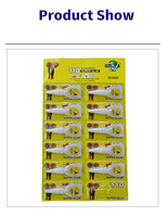Tube en aluminium pour colle blister avec adhérence intérieure forte 40-80cps, logo et taille personnalisables