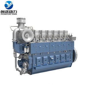 CW6200 WEICHAI potencia de 6 cilindros de 4 tiempos de alta velocidad china de pesca barco marina del motor diesel - Product Image 3