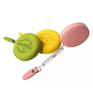 Nastro di misurazione logo goffratura retrattile con Logo con Design logo personalizzato in pelle sintetica all'ingrosso - Product Image 3