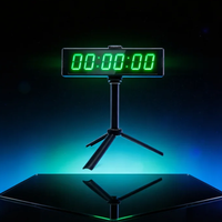 Temporizador LED Profesional Multideportivo para Atletismo de Interior, Lucha Libre, Boxeo y Eventos Competitivos de Artes Marciales