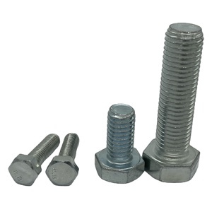 Pernos de Alta Resistencia, Fijación Galvanizada en Zinc <span class=keywords><strong>HDG</strong></span> DIN931/933, Perno Hexagonal y Tuerca BSW UNC Din931 933 934 M12 16 22 24 30 - Product Image 4