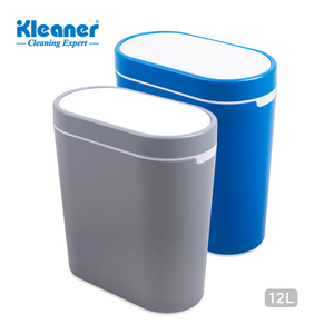 Kleaner plastic dustbins with cover for homeuse trash can garbage
