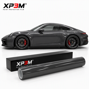 Film de protection de peinture (PPF) en vinyle TPU brillant OEM XP3M Berina Gray 7,5 mil, auto-réparant, anti-rayures, anti-jaunissement, avec canaux de libération d'air - Product Image 1