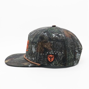 Casquette Snapback à 7 Panneaux à Bord Plat de Haute Qualité pour Hommes, Imperméable et Respirante, Idéale pour la Chasse en Extérieur - Product Image 3