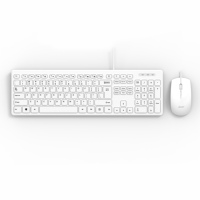 Acer OAK920 USB Bedraad Toetsenbord Muis Combo 108-Keys Ergonomisch Ontwerp 1600 DPI Waterdichte Muis PC Laptops