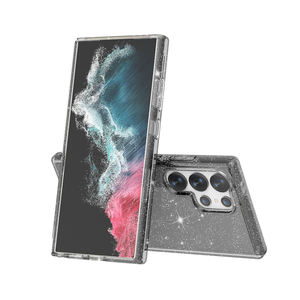 Funda Protectora Transparente Brillante para Samsung S24 Plus, Carcasa de Teléfono Inteligente de TPU y PC Resistente a Golpes para <span class=keywords><strong>Galaxy</strong></span> <span class=keywords><strong>S22</strong></span> S23 <span class=keywords><strong>Ultra</strong></span> - Product Image 3