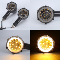 Clignotant LED universel pour moto, haute luminosité, indicateur latéral